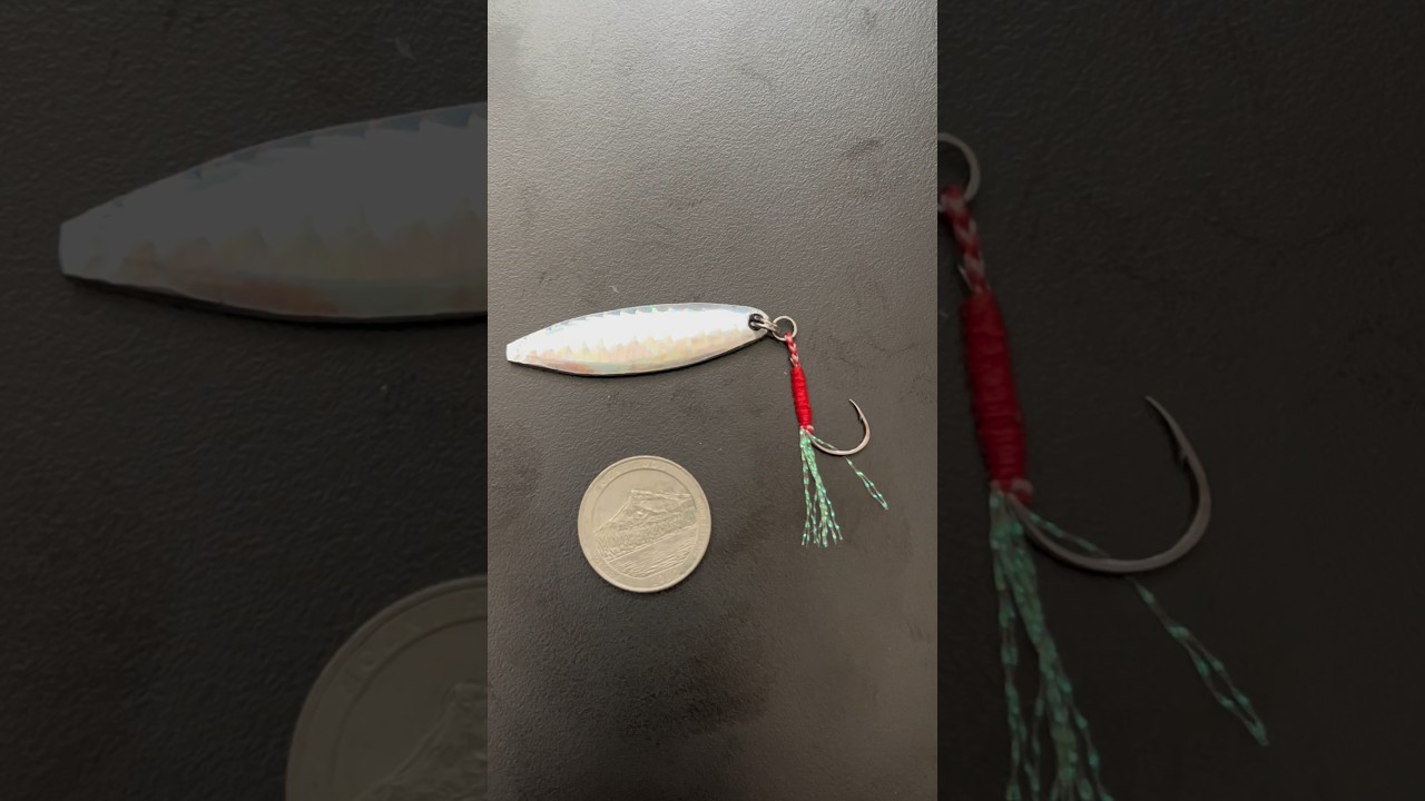No fishing day routine #1 / Making my own Metal jig 😎👍
