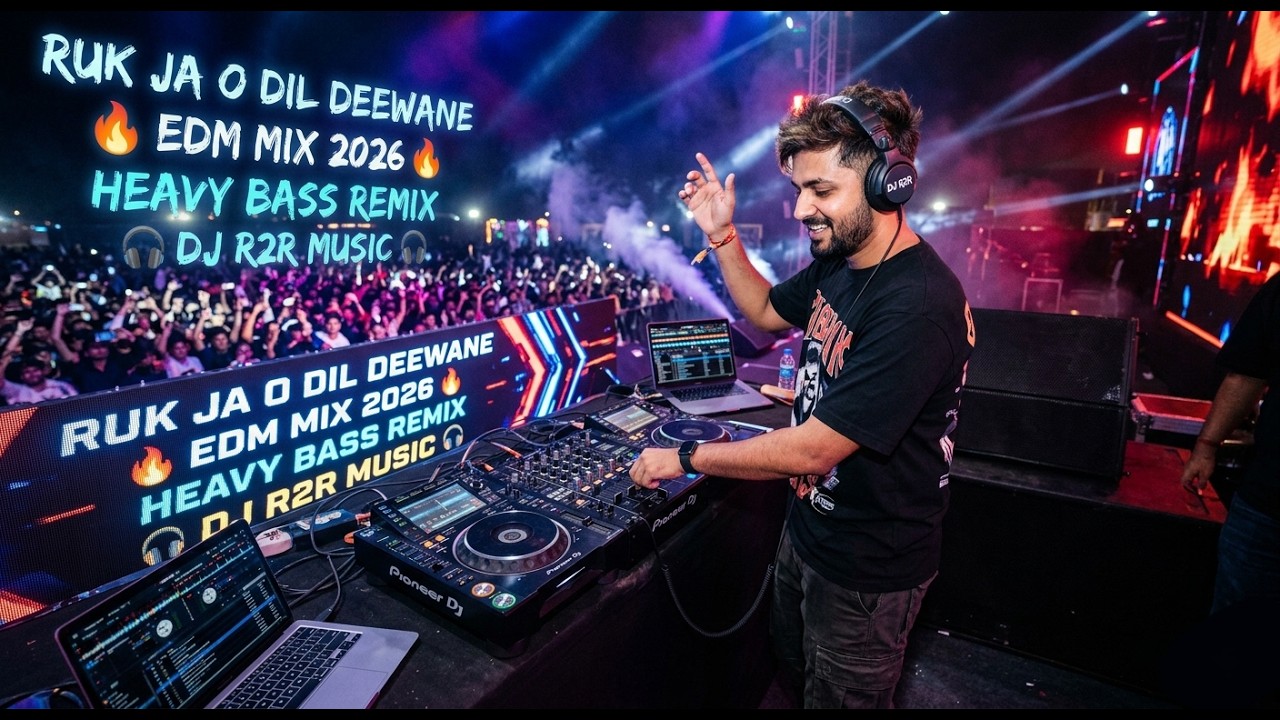 RUK JA O DIL DEEWANE REMIX – UNIQUE STYLE CLUB MIX | NEW DJ SONG 2026 | DJ R2R MUSIC