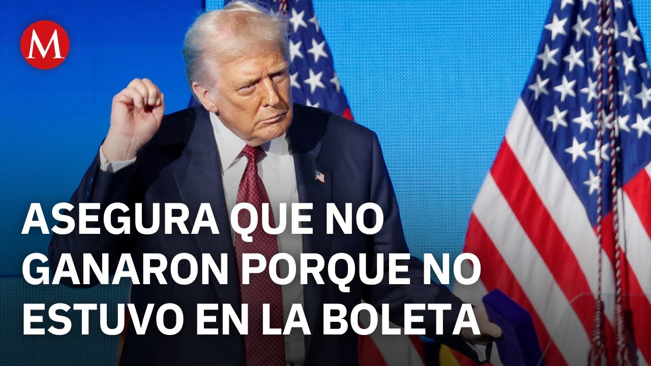 Trump critica encuestadoras tras derrota republicana en Nueva York