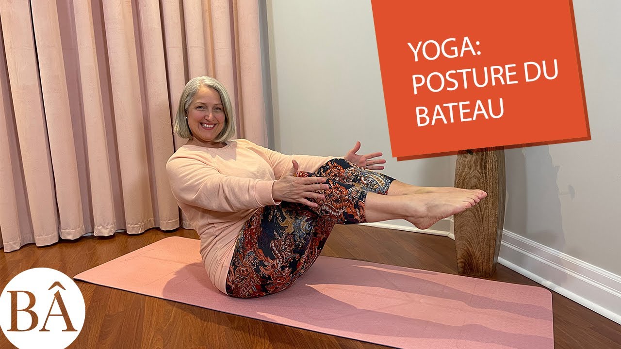 YOGA: posture du bateau