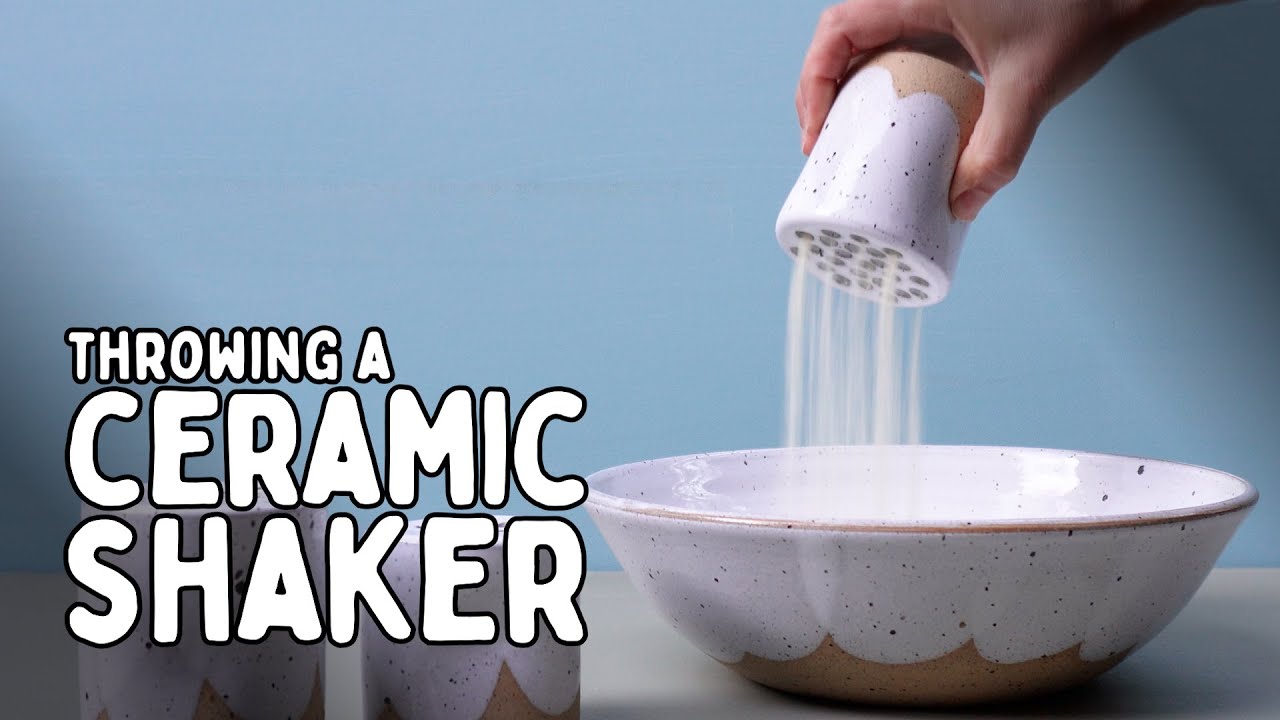 Throwing and Glazing this Super Useful Ceramic Shaker