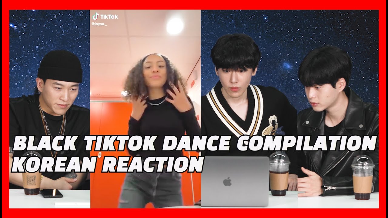 Реакция корейцев на сборник танцев Black TikTok