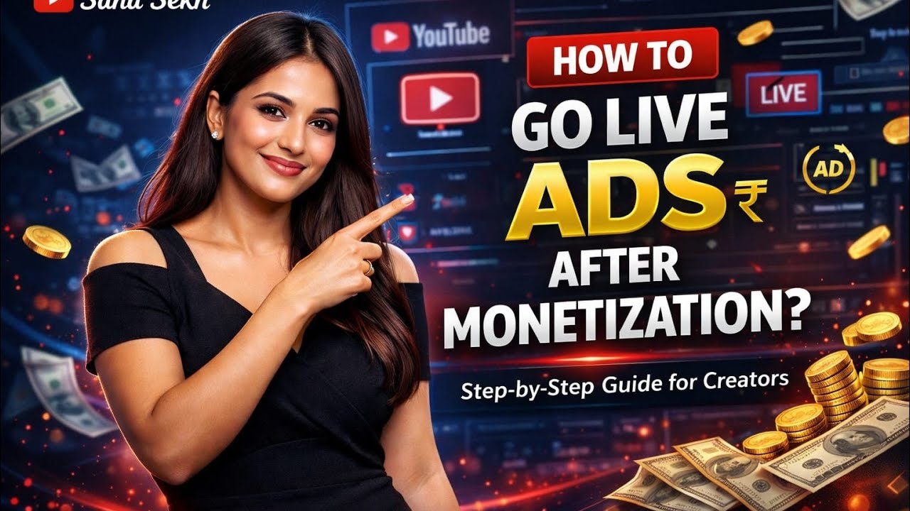 Monetization ke baad add wali live karne ka sabse aasan Tarika 🥳🥰