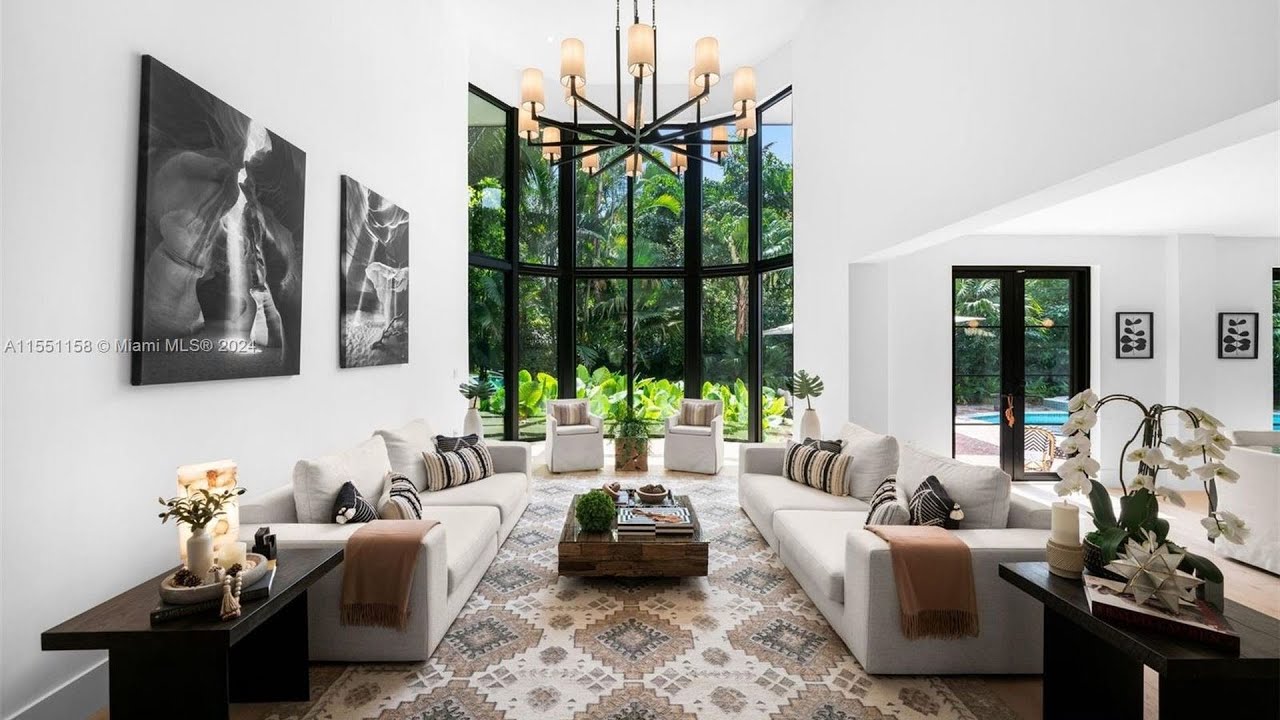 Luxurious Oasis: Renovated Estate in South Coconut Grove, Miami for $11,500,000