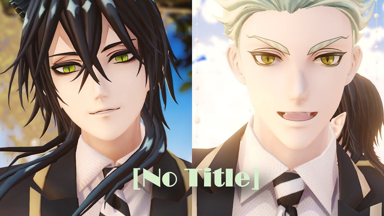 【MMDツイステ】No title 《 Malleus , Sebek 》