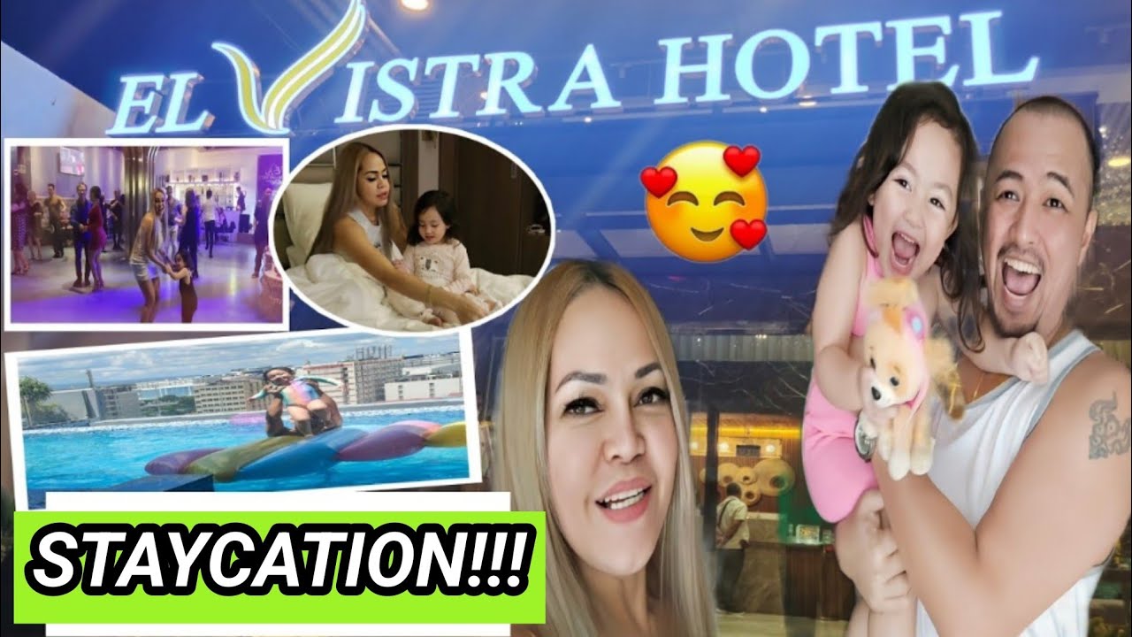 STAYCATION AT EL VISTRA HOTEL! PLUS EXPLORING CLARK! ANG SAYA!!!