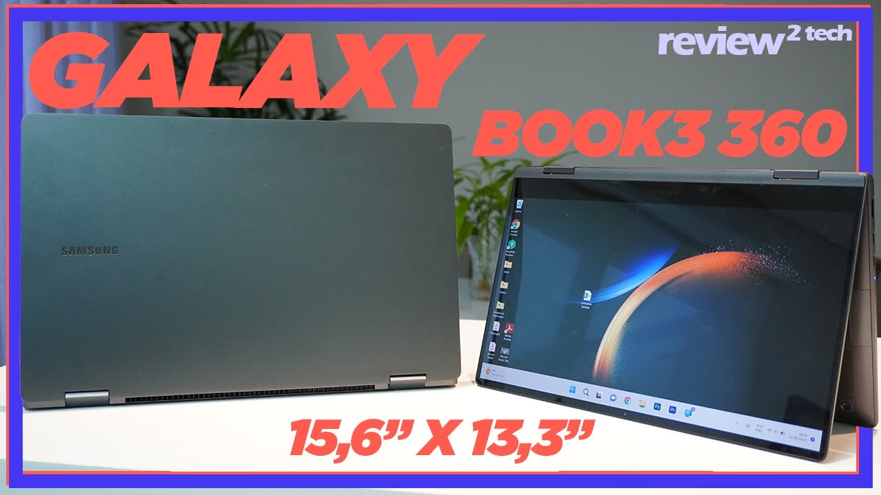 Samsung Galaxy Book3 360 - Comparativo das versões 13" e 15"!