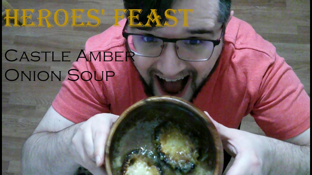 Heroes' Feast - Castle Amber Onion Soup - Official D&D Cookbook