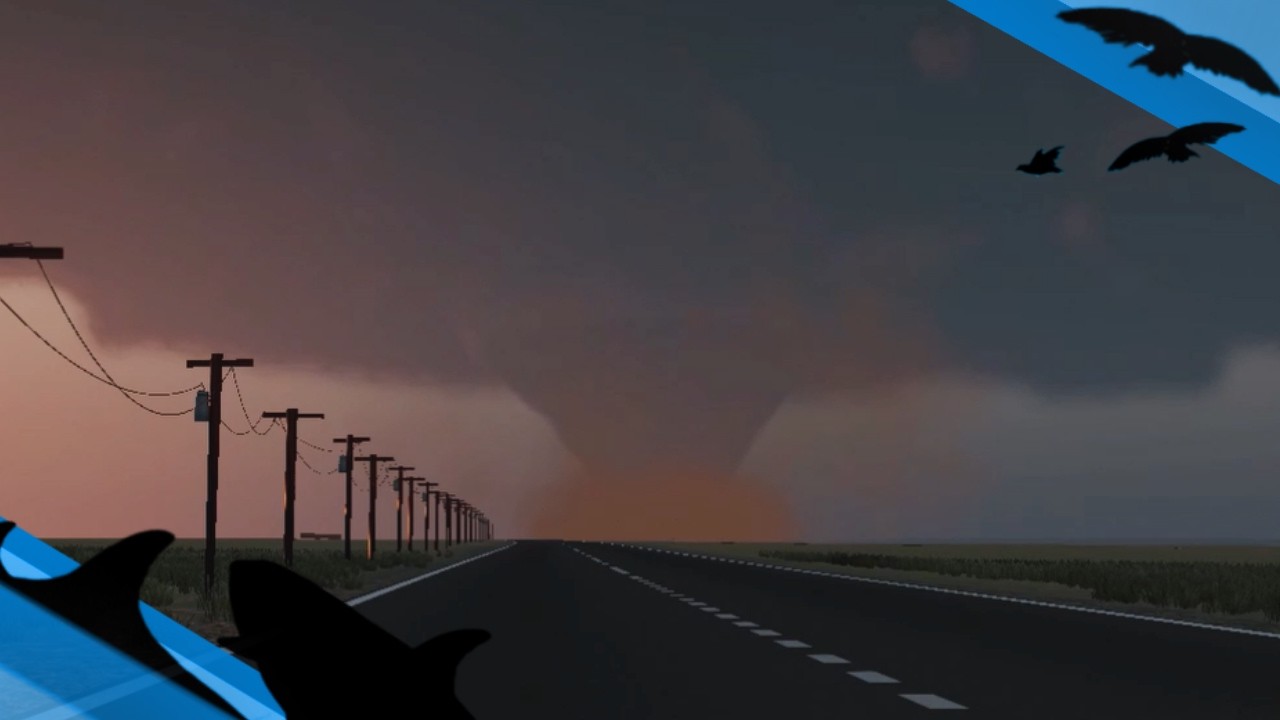 The Beauty Of Tornadoes - Storm Chasers Cinematic Gameplay