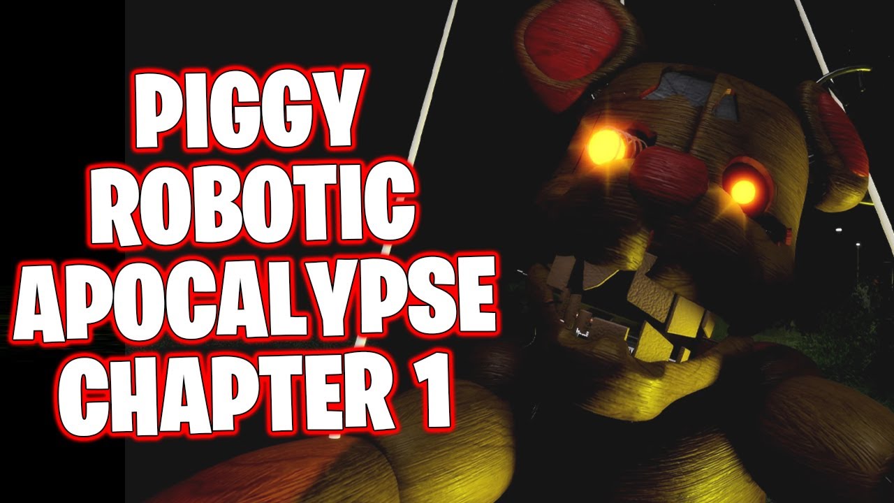 Podras ¿ESCAPAR? de los ANIMATRONICOS en PIGGY: The Robotic Apocalypse (Chapter 1) 🐷 ROBLOX