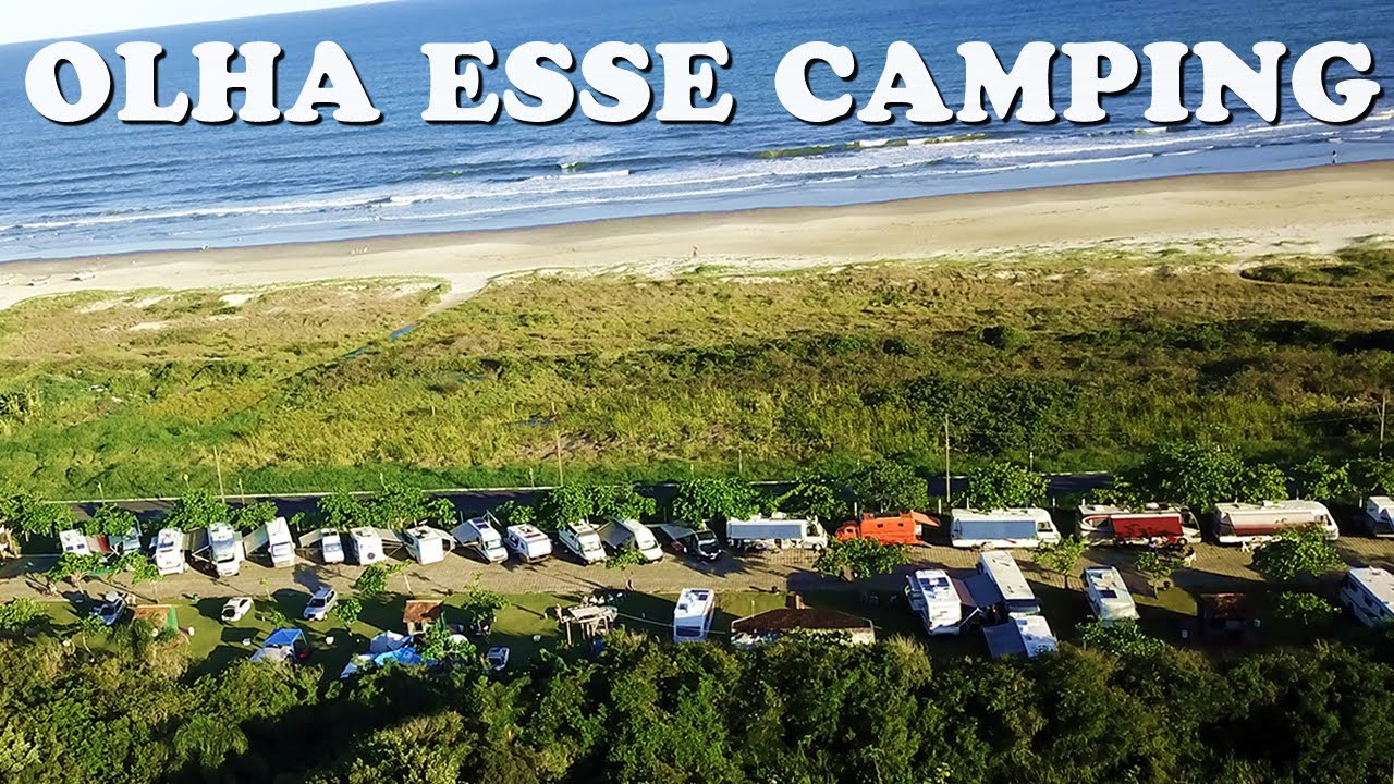CAMPING Beira Mar - TOP - De frente para a PRAIA - Pontal do Paraná/PR