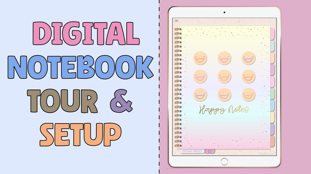 💖 How to Setup Digital Notebook + Tour | ✨ Goodnotes 6
