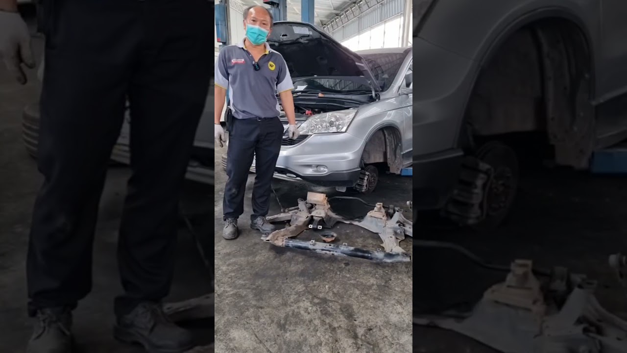 Honda CRV 07 รุ่นนี้ถ้าช่วงล่างมีเสียงดังให้สงสัยตัวนี้ก่อนเลยครับ➡️➡️➡️ #นพอะไหล่ยนต์ #ซ่อมรถ