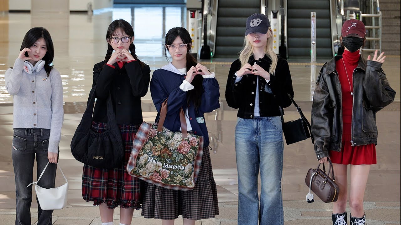 아이브 '골든웨이브' 출국 IVE Airport Departure｜김포공항 241011