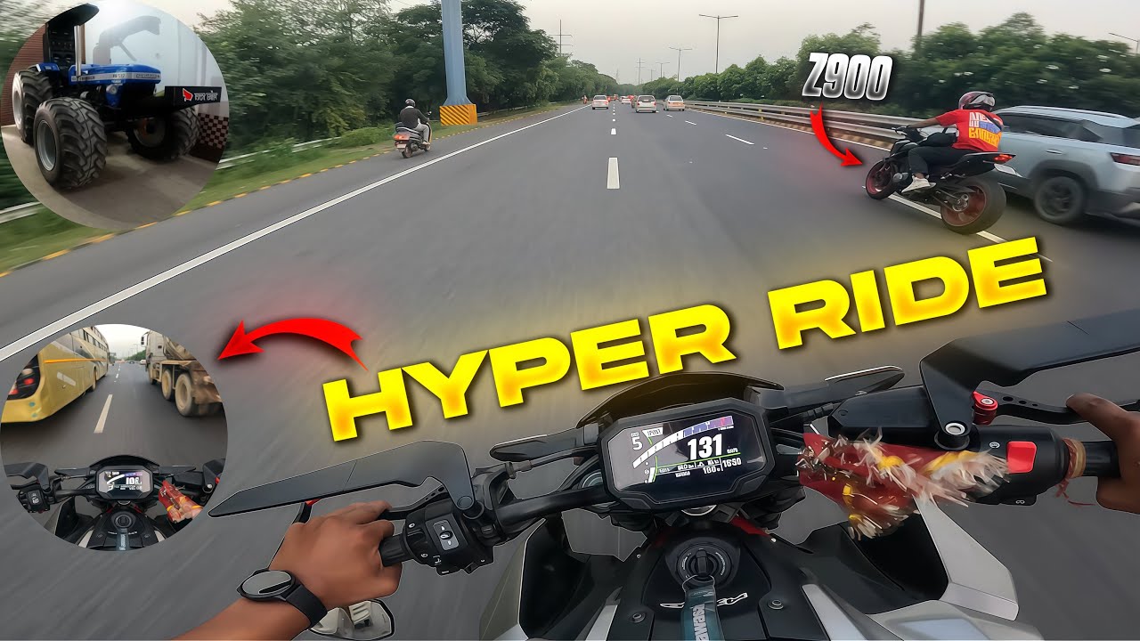 Today there will be a hyper ride with the z900😍|| Hyper Ride With the z900❤️&zwj;🔥|| z900 2020 vs z90...