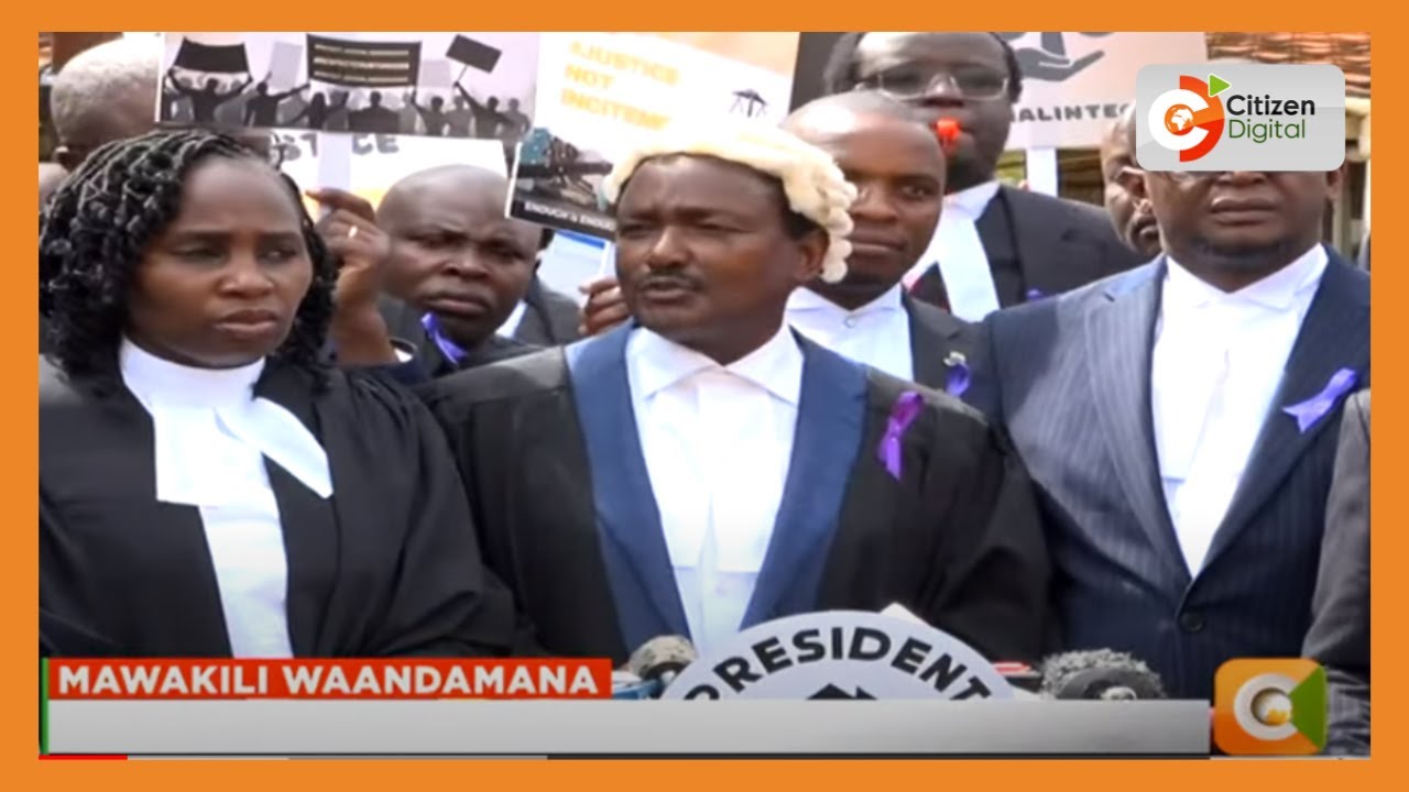 Mawakili waandamana kupinga semi za rais Ruto, wataka uhuru wa mahakama uheshimiwe