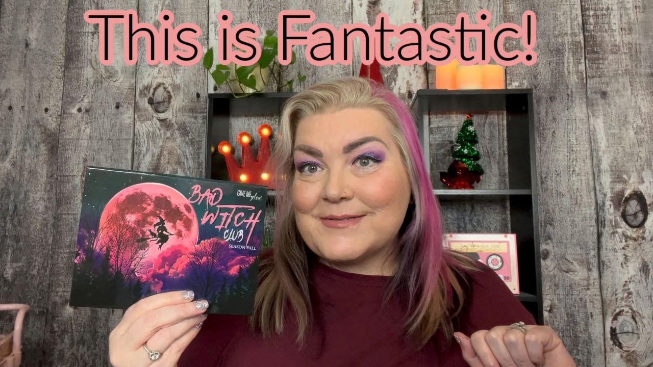 Give Me Glow Bad Witch Club Palette! Such a beautiful look!