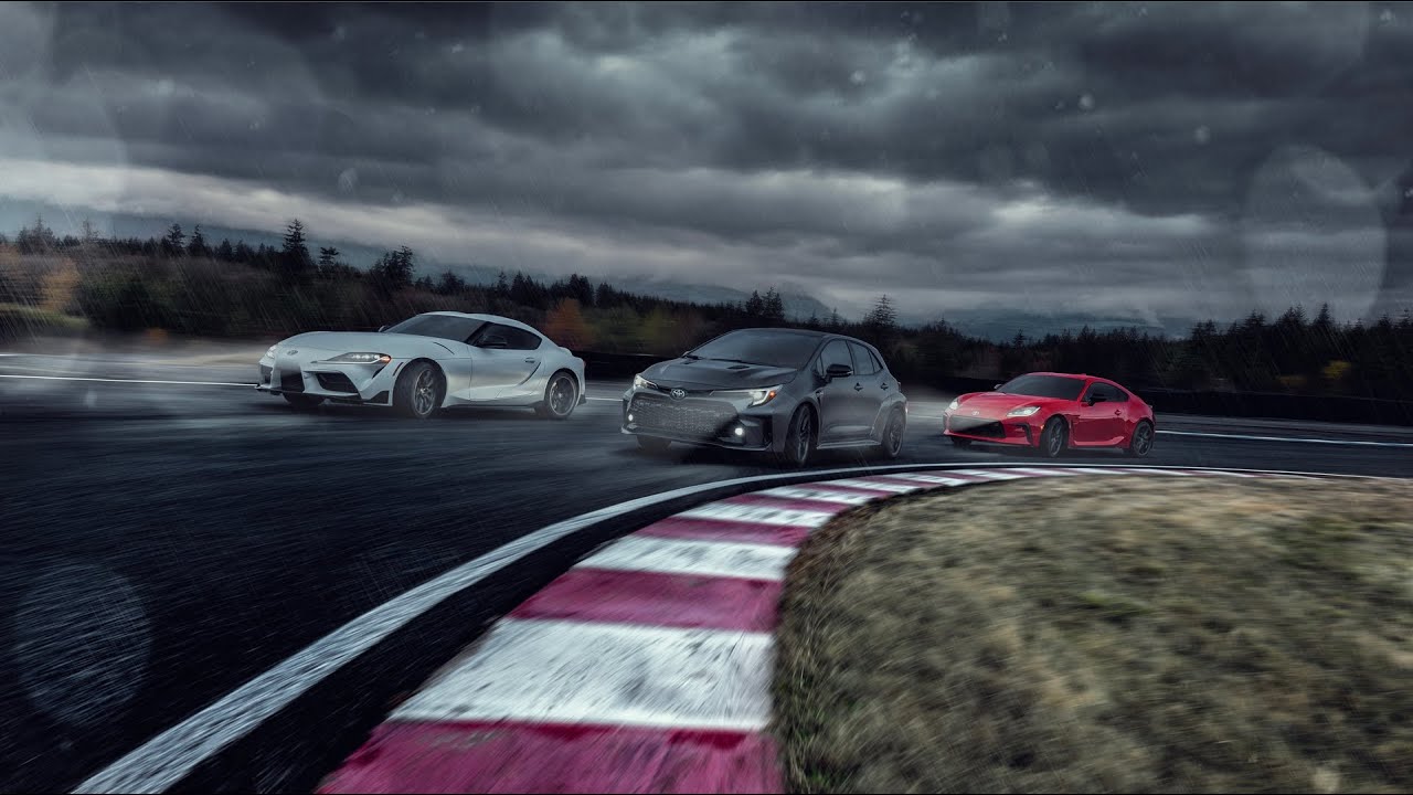 Toyota GR family (With eurobeat)