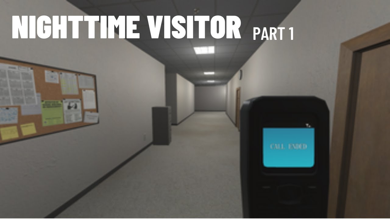 NIGHTTIME VISITOR: Part 1 - Running Away From Your Crazy Coworker