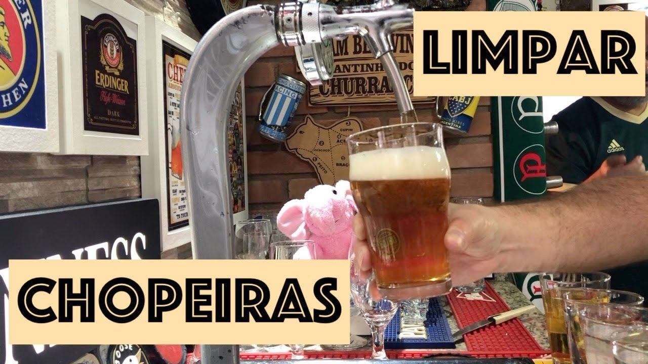 Como limpar uma chopeira naja ou brahma
