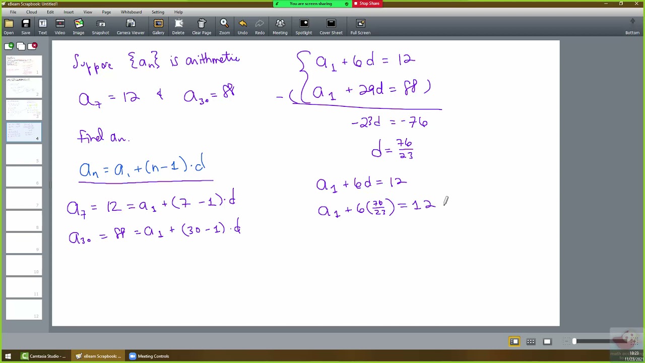Math 1530 14 Week Lecture Week 11
