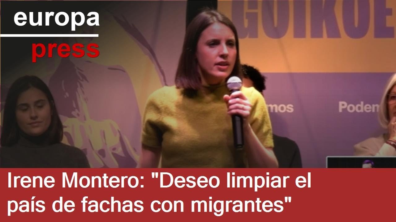 Irene Montero: 