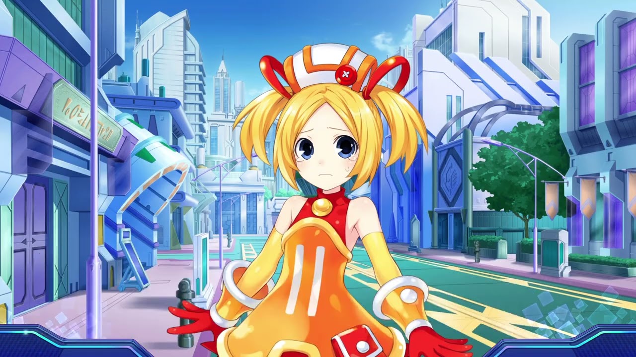 Megadimension Neptunia VII Defending the city from Monsters