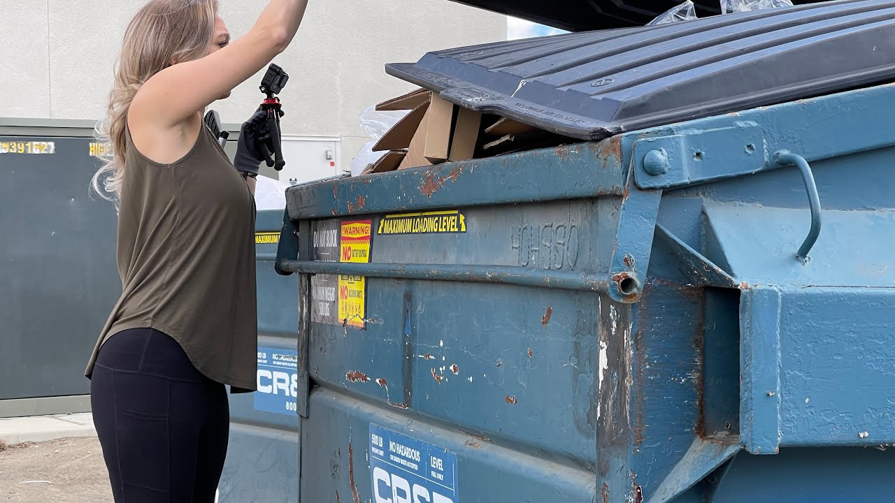 Dumpster Diving- They threw away the whole store!