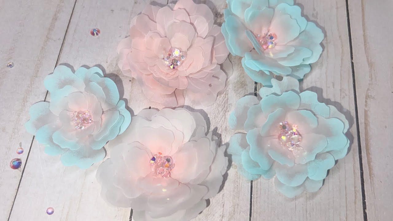 Vellum Flowers Tutorial