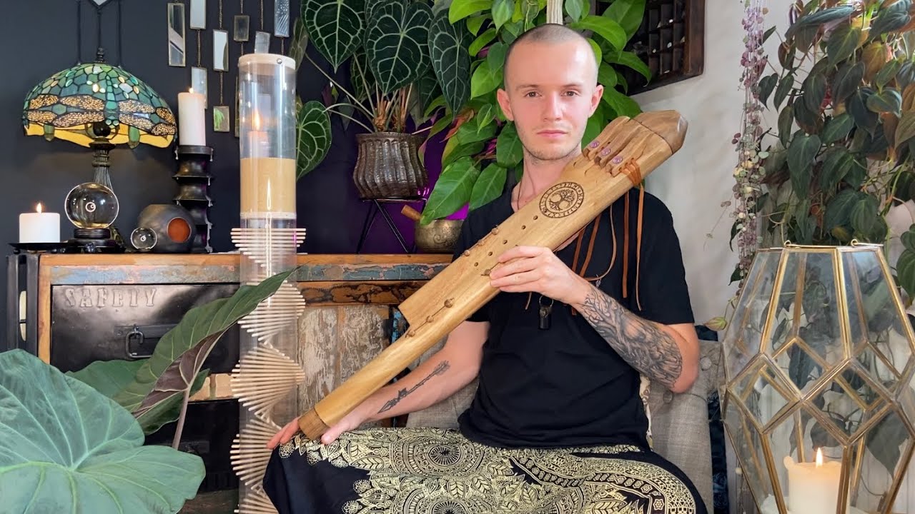 Peace Within Meditation - Natural Stress Relief Sound Healing  - Relaxing Triple Flute & Rainstick