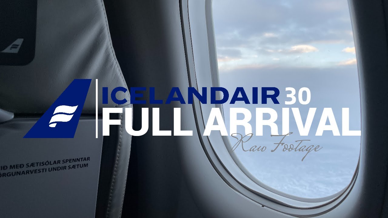 FULL ARRIVAL - Dash 8 Q400 | Arrival Into Reykjavík (RKV)