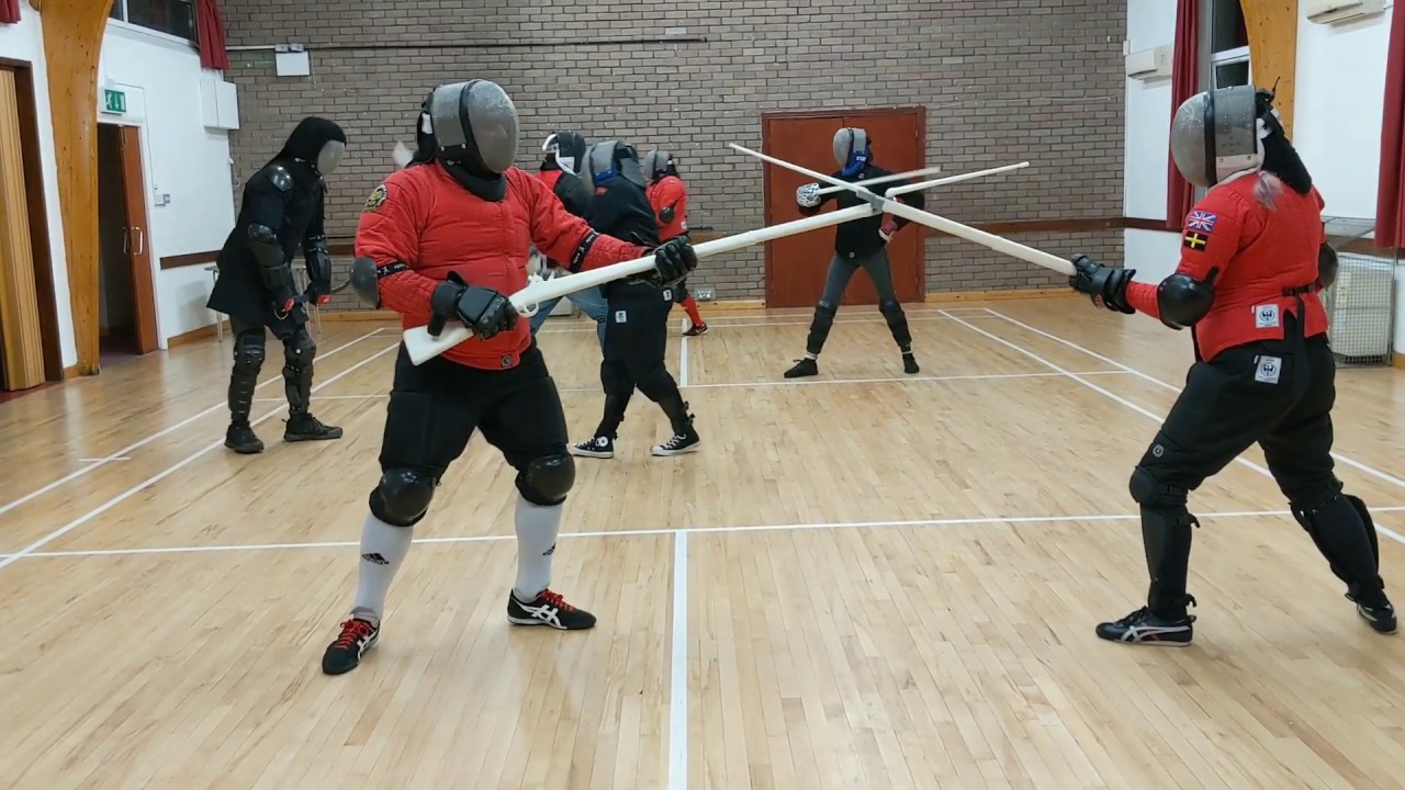 Bayonet Fencing - Nick vs Esther