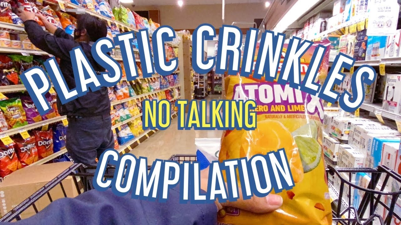 ASMR Plastic Crinkles at the Grocery Store | NO TALKING