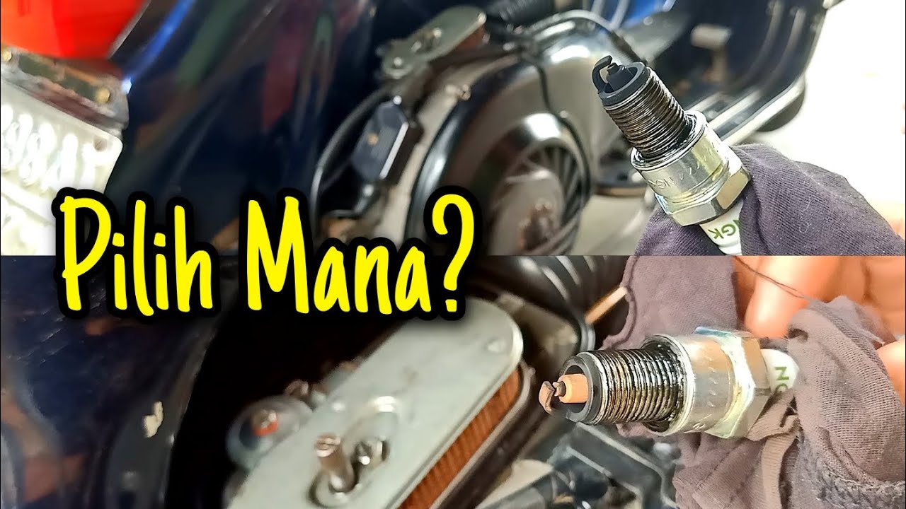 Penyebab Busi Vespa Berwarna Hitam & Cara Mengatasinya