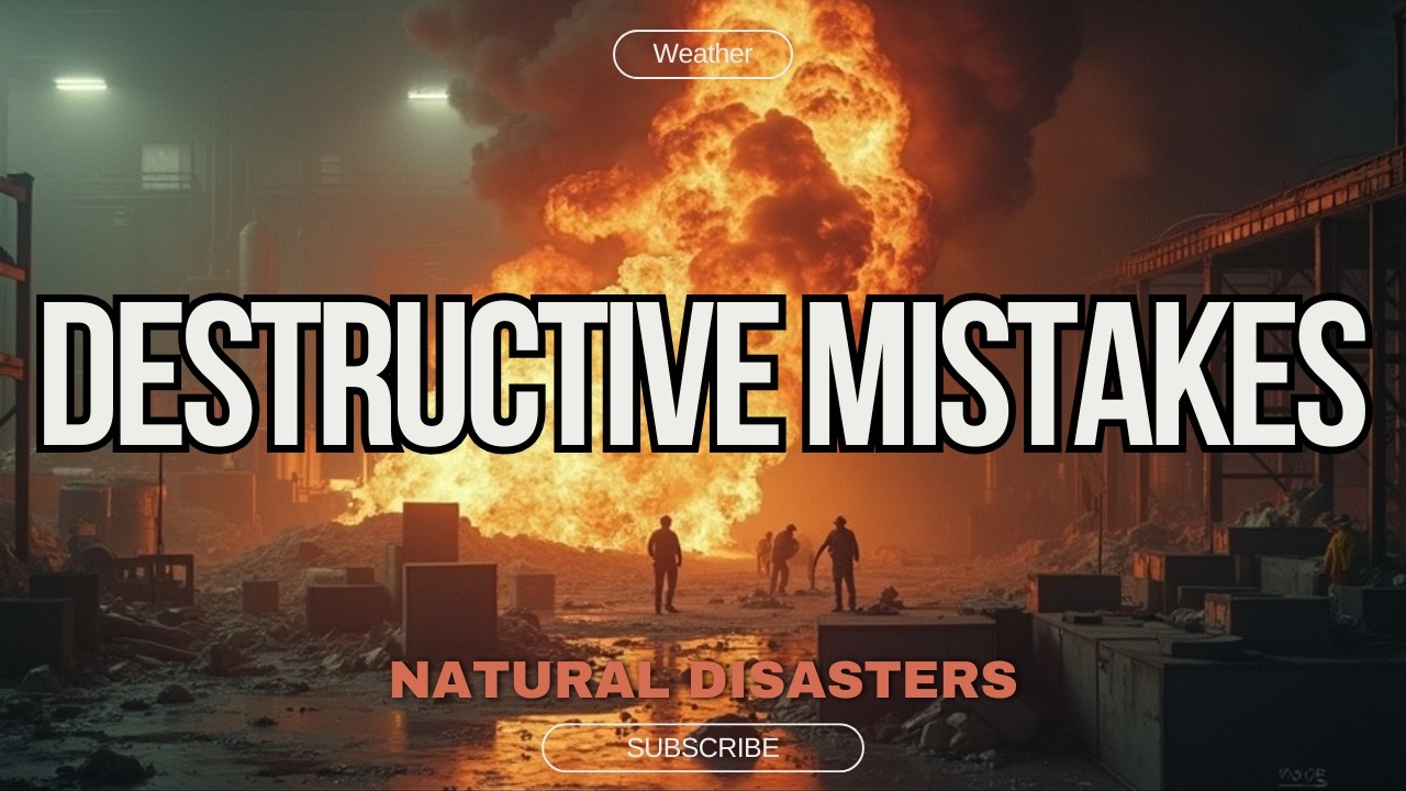 The 3 Most Terrifying Manmade Disasters in History!