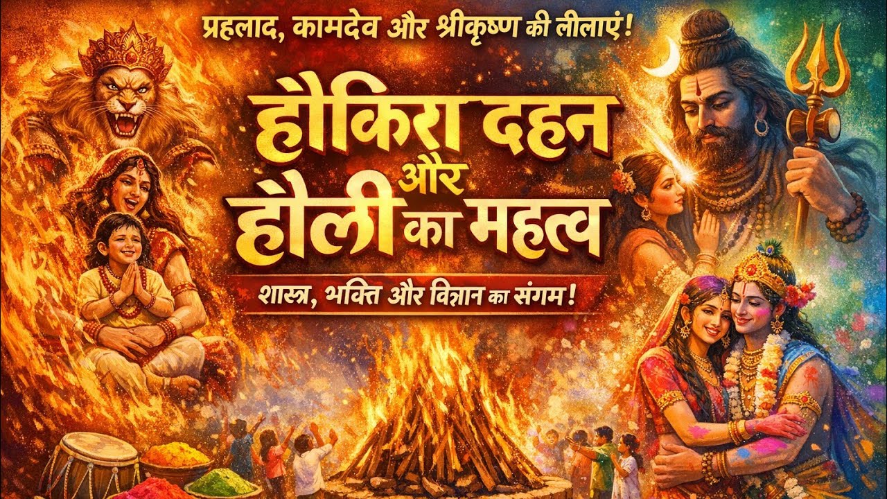 होलिका दहन की सम्पूर्ण कथा | क्यों मनाई जाती है होली? धार्मिक और वैज्ञानिक रहस्य