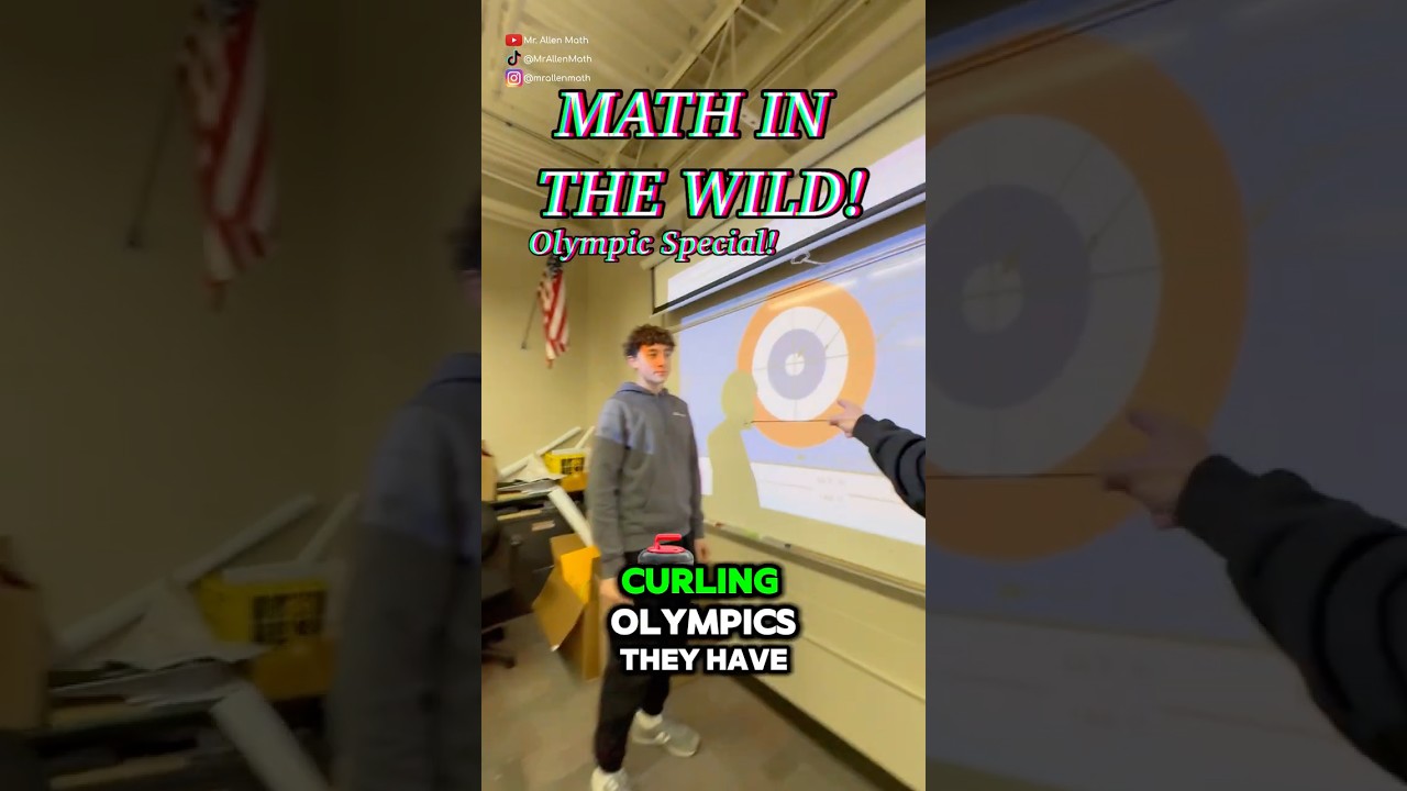Олимпийский кёрлинг&hellip; но в геометрическом варианте 🥌