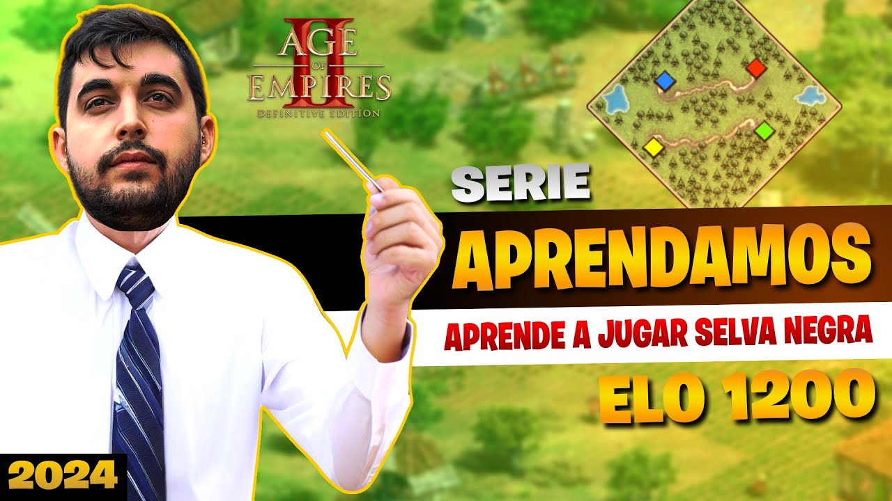 Aprendamos 2024 #16 - ELO 1200 - Consejos para Selva Negra!