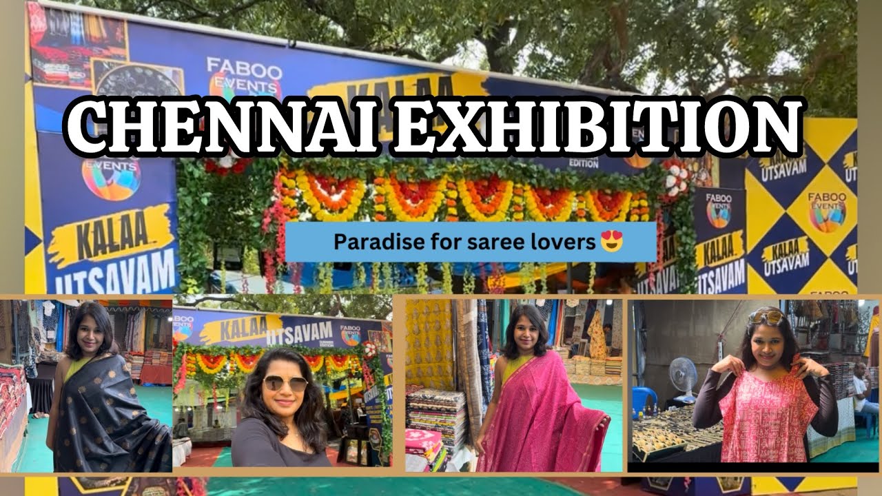 Chennai Exhibition Vlog | Chennai Best Shopping Place | Chennai Craft Exhibition | Budget Shopping