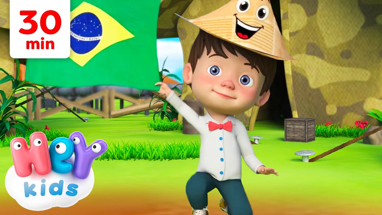 Marcha soldado Cabeza de Papel e Mais!  |  M&uacute;sica Infantil - HeyKids Portugu&ecirc;s | 30 minutos