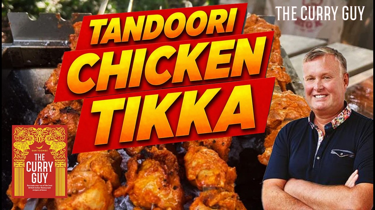 How To Make Tandoori Chicken Tikka (BIR) British indian Restaurant Cuisine Recipe Tutorial