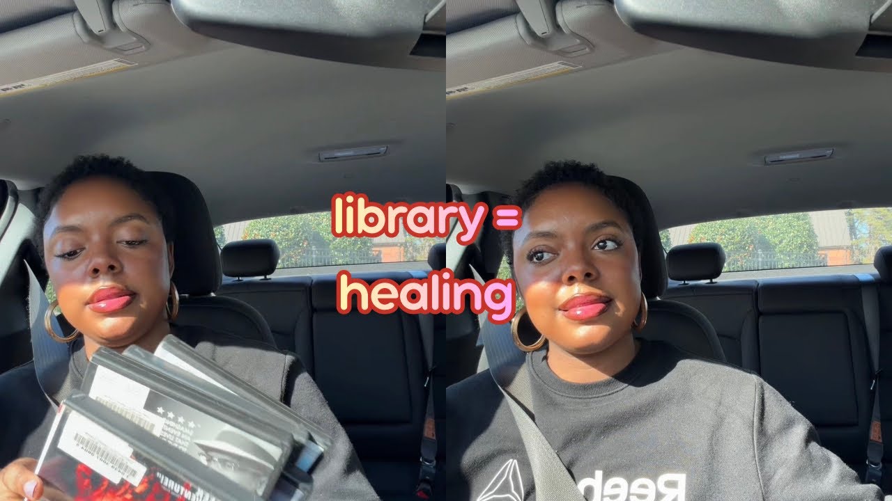 going to the library heals my inner child