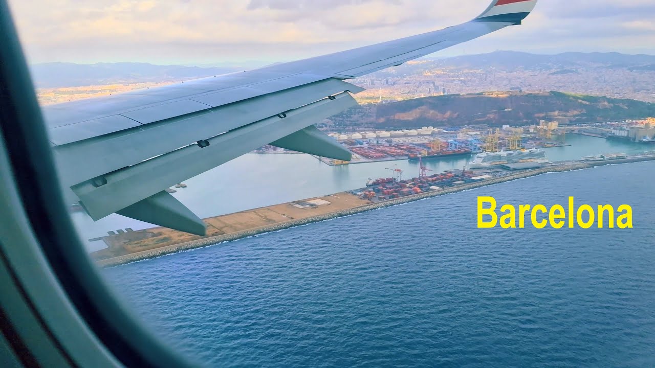 Landing to Barcelona 6th of August 2023