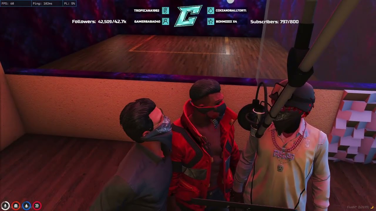 Pigeon and GG Jamal Go Crazy In The STUDIO | NoPixel GTA RP