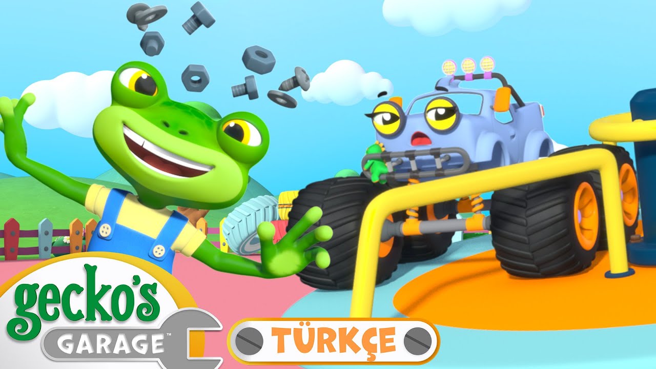 Canavar Kamyon Üzgün! | 🐸 Gecko'nun Garajı - Çocuklar için Kamyonlar