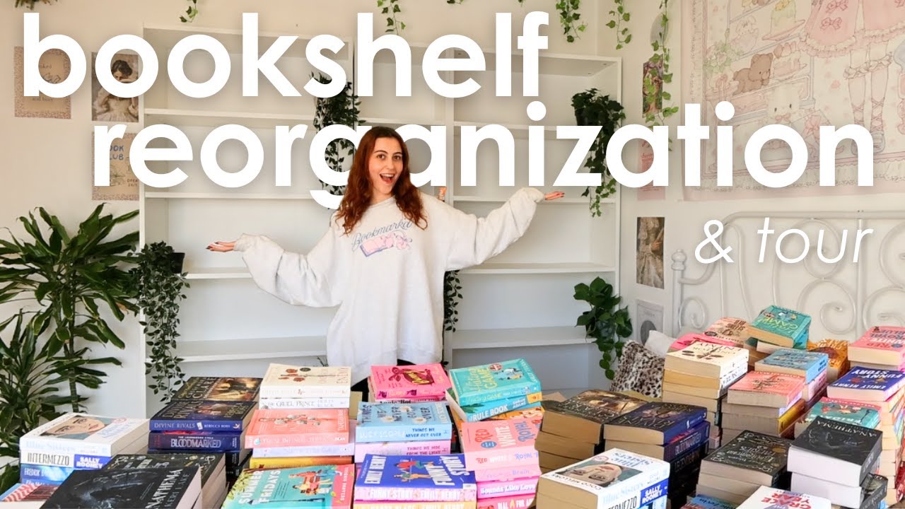 bookshelf reorganization & TOUR! 📖💫 (250+ books)