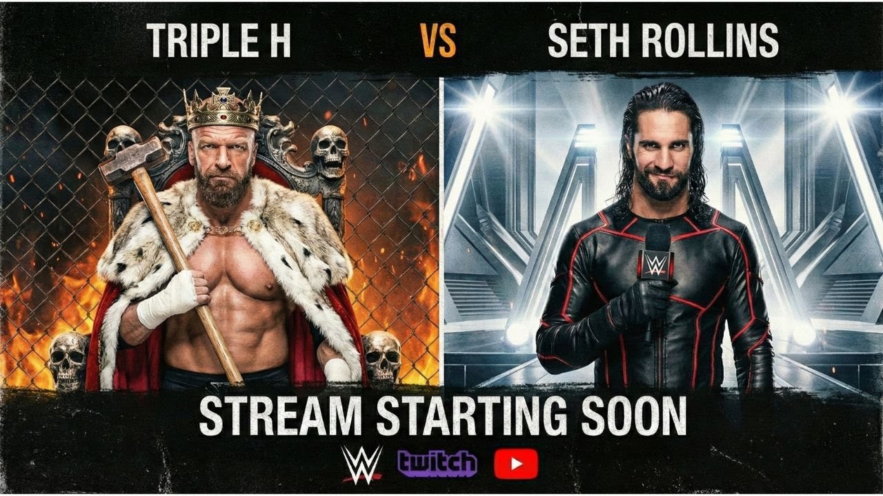 Seth Rollins vs. Triple H🔥🔨THE KINGSLAYER! | WWE 2K25 #verticallive #wwe2k25 #shorts