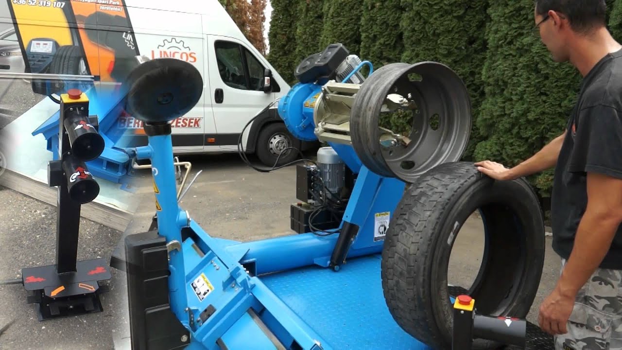 Lincos® T980 Teher kerékszerelő gép 14