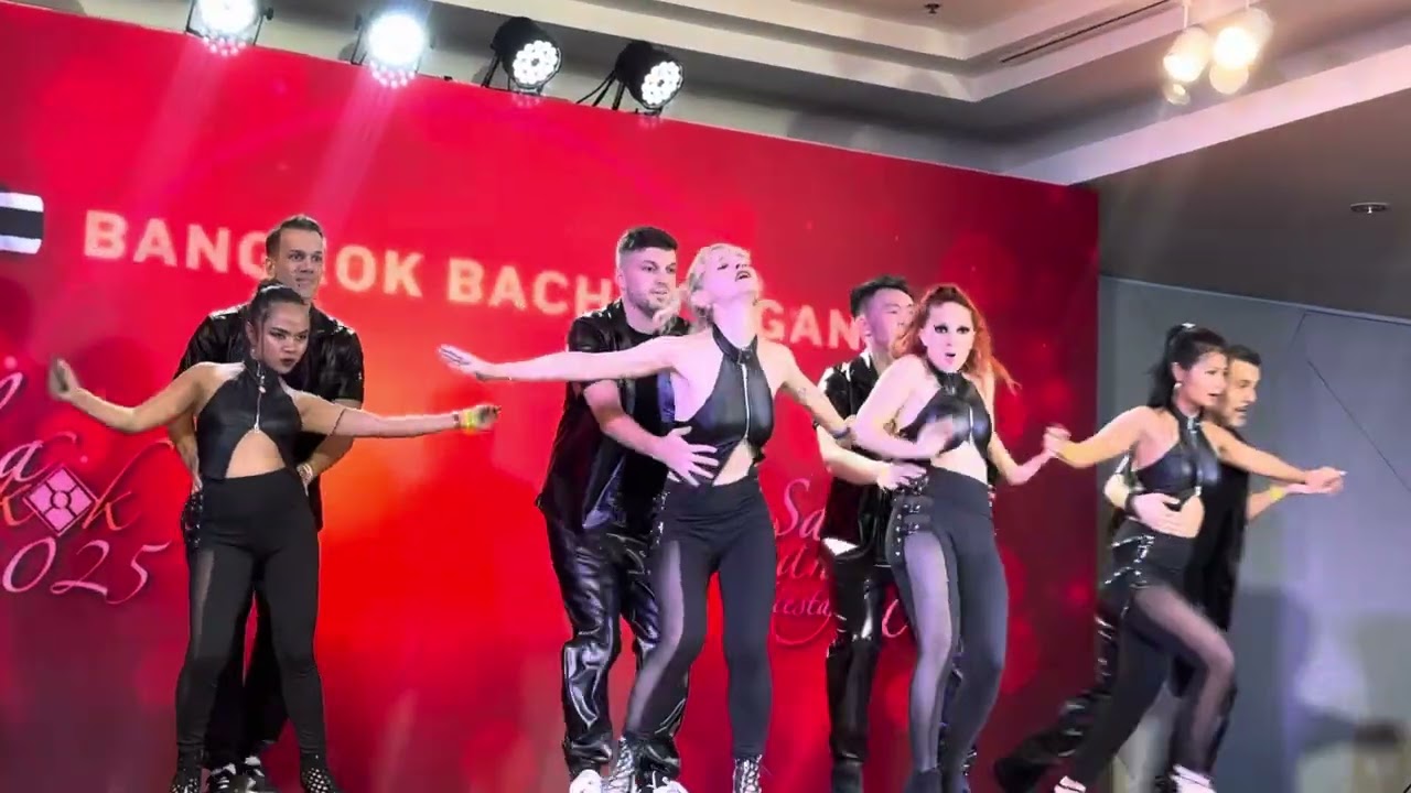BBG BANGKOK BACHATA GANG Performance Salsa Bangkok Fiesta 2025