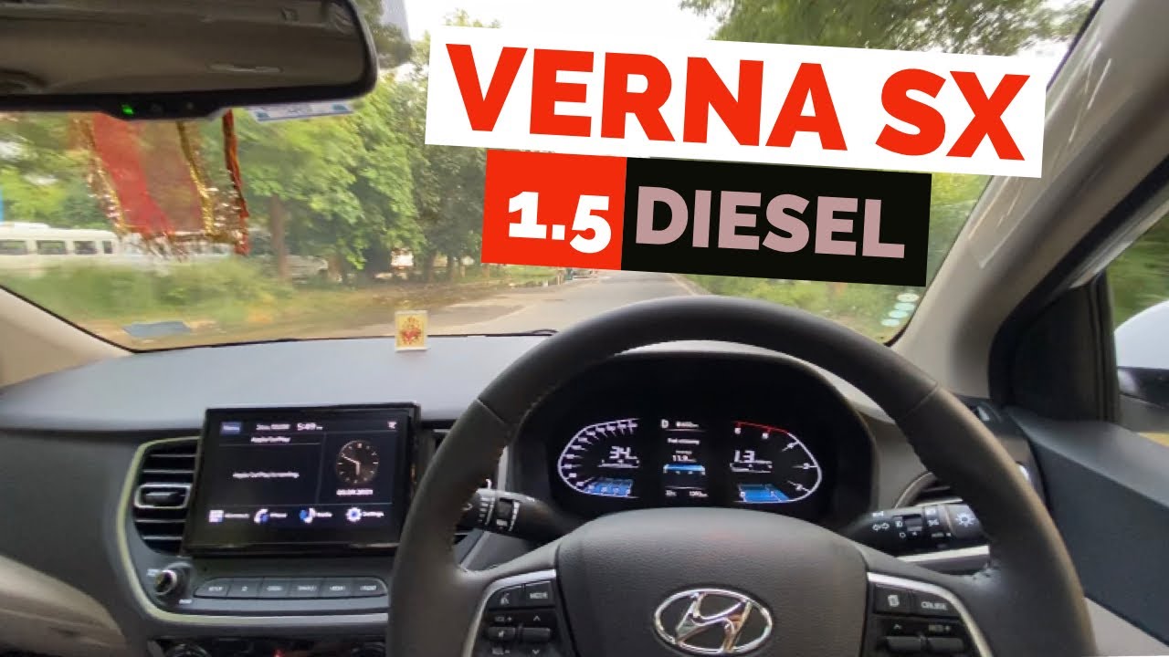 AVERAGE मत देखो 😛।DRIVING VERNA 1.5 DIESEL | बस खींचते चले जाऔ 😍 #hyundaiverna2021 #hyundaiverna